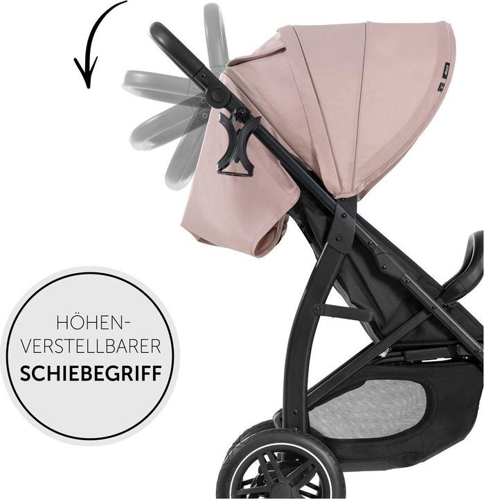 Actual product image Hauck Buggys & Sportwagen Buggy Rapid 4D (bis 25 kg) - XL Verdeck &