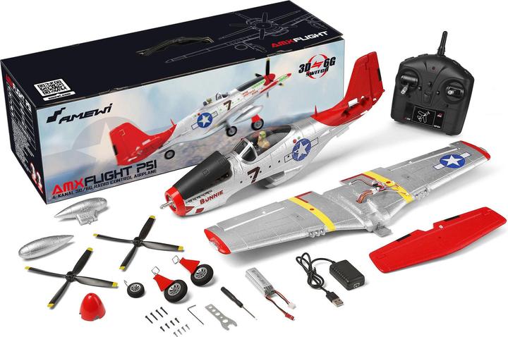 Produktbild Amewi Warbird AMXflight P51 (Warbird)