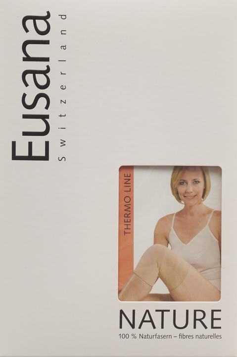 Actual product image Eusana Knee warmer Thermo KKL2 M ivoire (M)