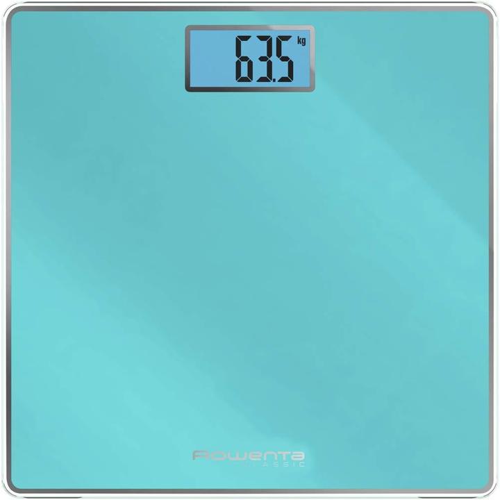 Produktbild Rowenta Classic BS1503 Square Turquoise Elektronische Personenwaage (160 kg)