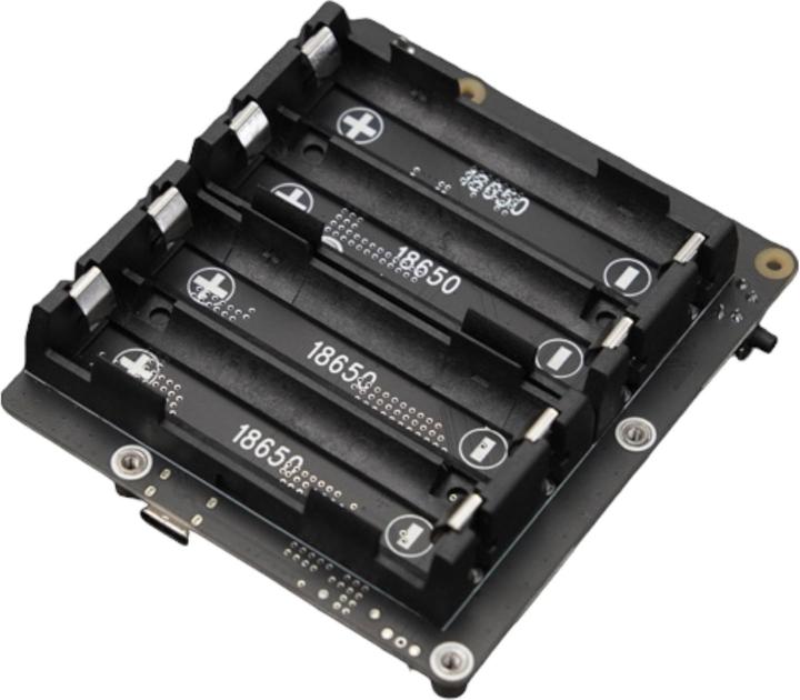 Produktbild DFRobot USV HAT 5A 4x18650 Akkuboard für Raspberry Pi 5