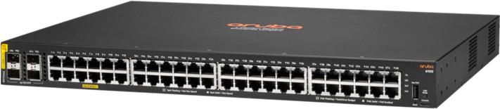 Produktbild Aruba HPE Networking CX 6100 48G Class4 PoE 4SFP+ 740W Switch (48 Ports)