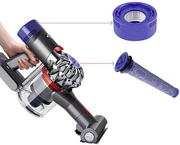 Image du produit Hermex Alternative Ersatzstaubsaugerfilter-Set für Dyson Vor- und Nachmotor