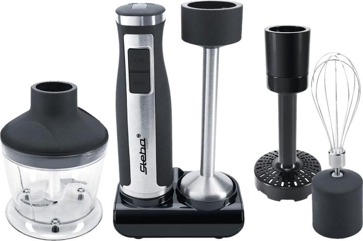 Produktbild Steba Rührbesen Handmixer MX 40 (700W, schwarz und silberfarben)