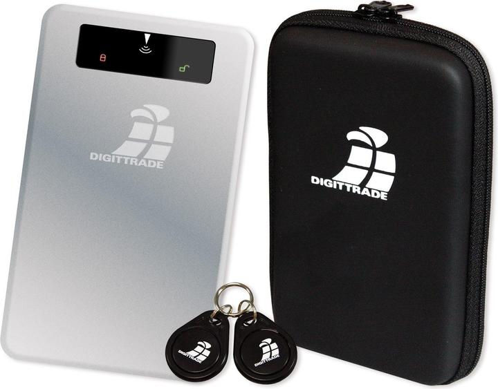 Produktbild Digittrade RS256 1TB RFID Security externe SSD - 256-Bit AES Verschluesselung 6,35cm 2,5Zoll Alu-Gehaeuse An... (1000 GB)