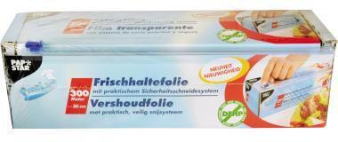 Immagine prodotto Papstar Pellicola trasparente 30 cmx300 m (LxL) 7,5µm PVC (1 x)