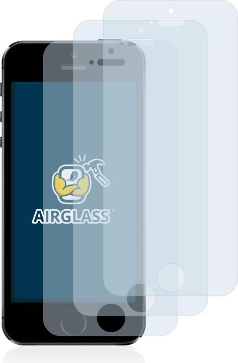 Produktbild BROTECT AirGlass Panzerglasfolie (3 Stück, Apple iPhone 5s)