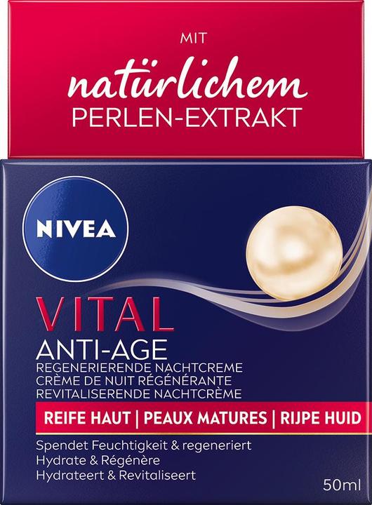 Produktbild NIVEA Vital Anti-Age Regenerierende Nachtcreme (50 ml, Nachtcreme)