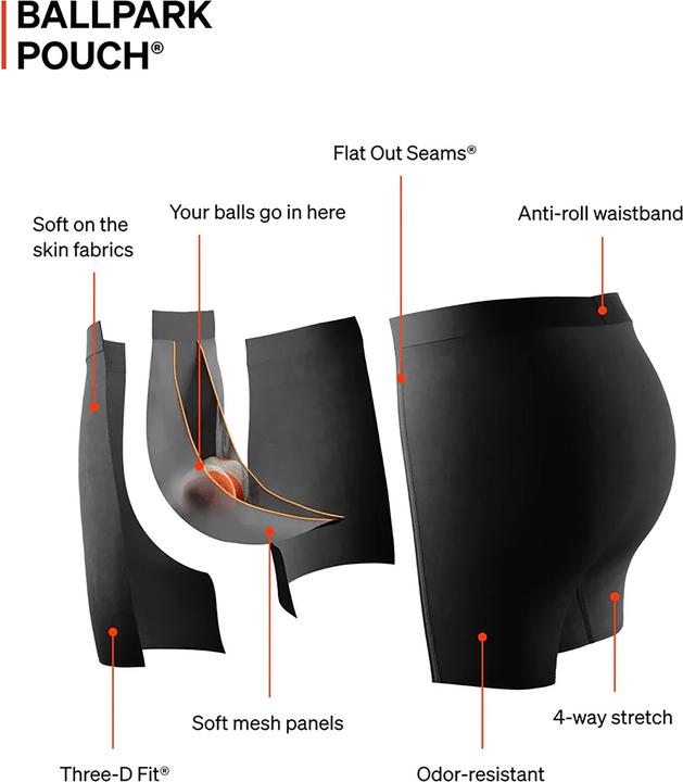 Actual product image SAXX Vibe Xtra Boxer Brief Fly 2-Pack (L, pack of 2)