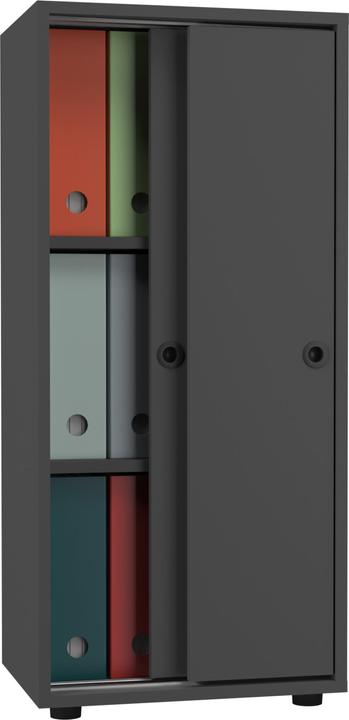 Image du produit VCM Büroschrank Aktenschrank Ulas 3fach (49 x 38 x 109 cm)