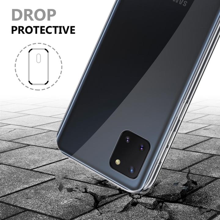 Productafbeelding Cadorabo TPU 360 graden hoesje (Samsung Galaxy A81)