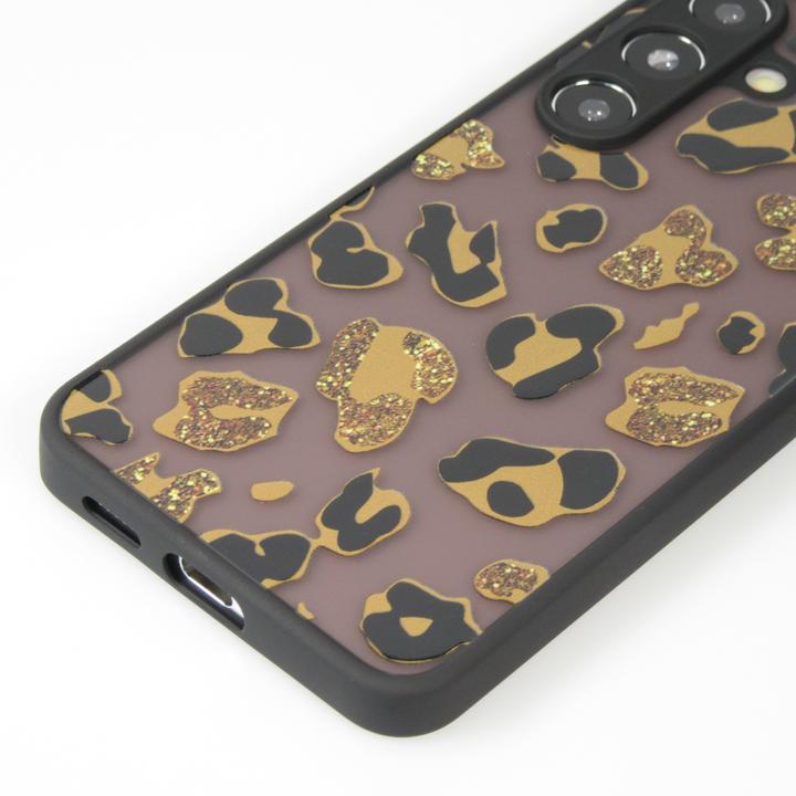 Actual product image PhoneLook Coque Semi Transparent blurry Design Leopard (Samsung Galaxy S24+)
