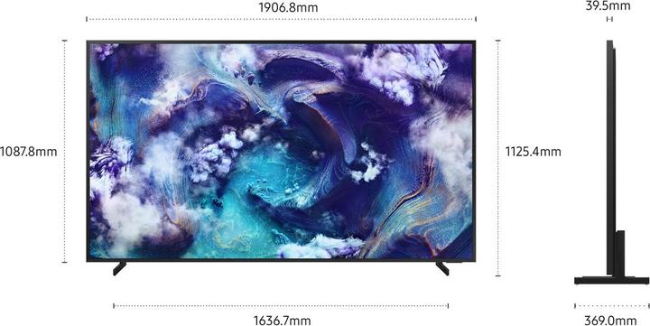 Produktbild Samsung QE85QN900F (85", QN900F, NeoQLED, Mini-LED, 8K, 2025)