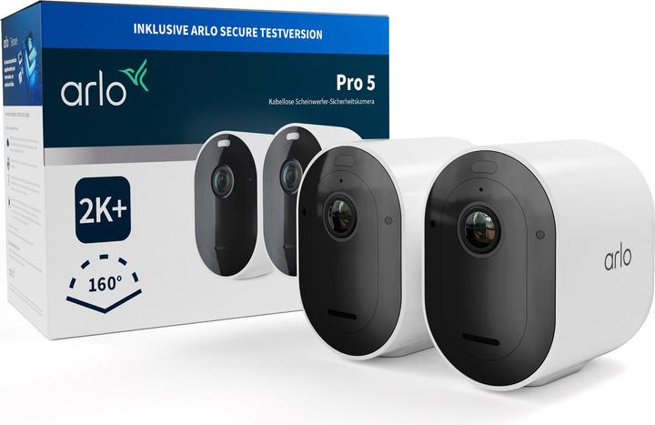 Image du produit Arlo Pro 5 pack de 2 (2688 x 1520 pixels)