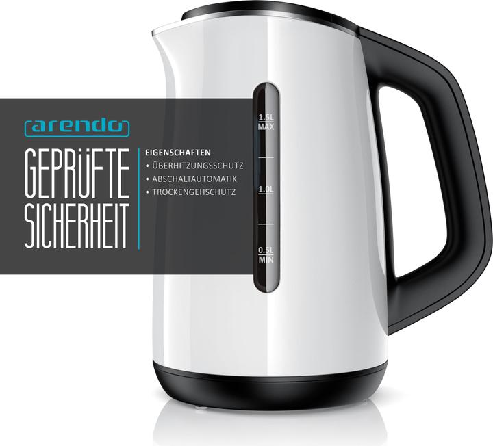 Immagine prodotto Arendo Bollitore con regolazione della temperatura (1.50 l)