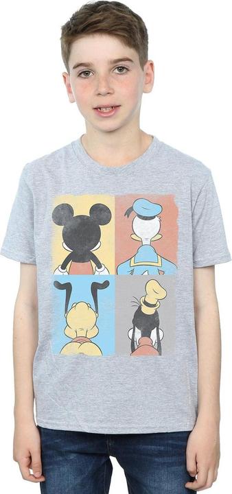 Actual product image Disney Boys Mickey Mouse Four Backs T-Shirt (140, 146)