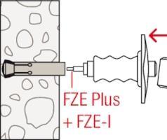 Actual product image Fischer Zykon internal threada. FZA 18x80 M10 I A4 (10 pcs.)