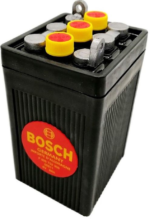 Actual product image Bosch Automotive Oldtimer Battery (6 V, 8 Ah, 40 A)