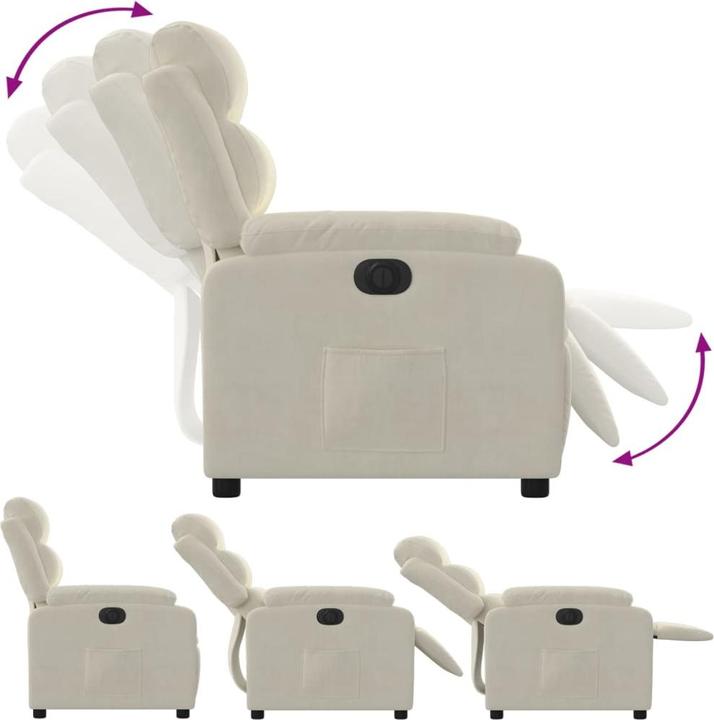 Produktbild VidaXL Relaxsessel Elektrisch Samt
