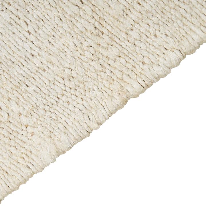 Image du produit Beliani Tapis jute beige clair 80 x 150 cm à poils courts double face LUNIA (80 x 150 cm)