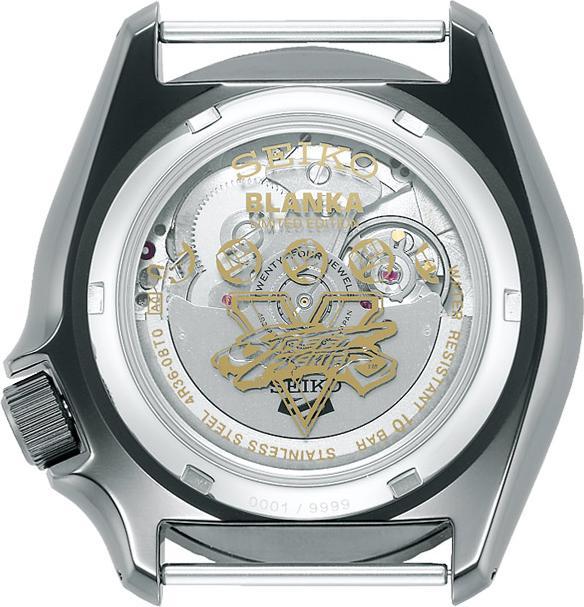 Immagine prodotto Seiko 5 Sport Street Fighter V BLANKA Edizione Limitata (Orologio da polso analogico, 43 mm)