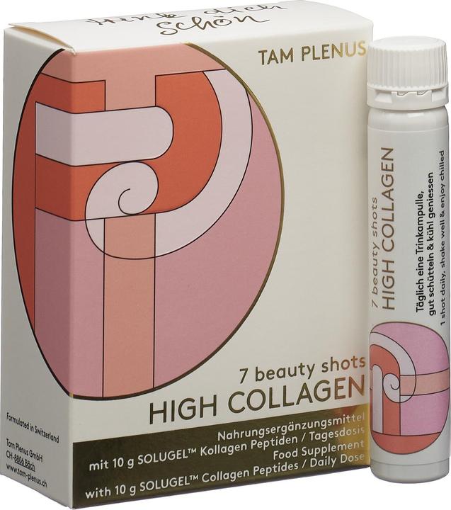 Produktbild Tam Plenus High Collagen Beauty Shots (7 Stück, Ampulle, 292 g)