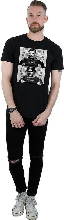 Image du produit Supernatural Hommes Winchester Mugshot Cotton T-shirt (XXL)