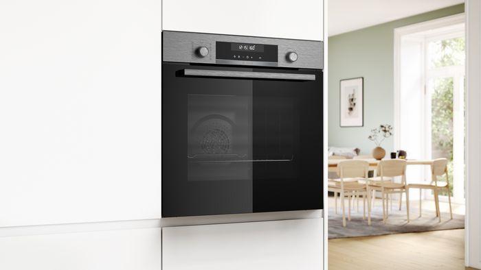 Produktbild Bosch Hausgeräte Einbau-Backofen-Set, HBG578BS3 + PKN645BA2E, Einbau-Backofen, Elektro-Kochfeld, HBD671CS62