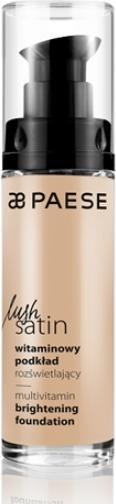 Actual product image Paese PAESE Lush Satin Multivitamin Brightening Foundation witaminowy podkład rozświetlający 31 Ciepły Beż (31 Warm beige)