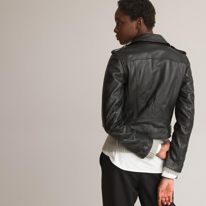 Produktbild La Redoute Collections Lederjacke Gaston (48)