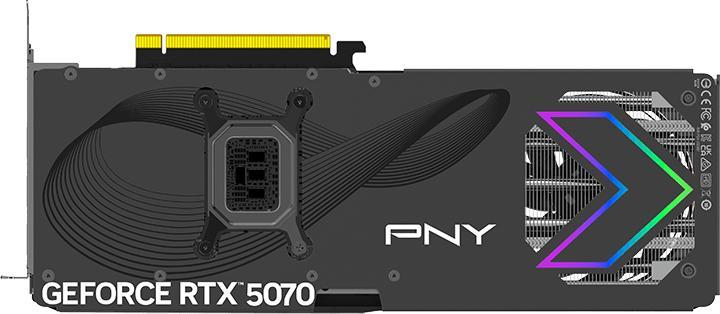 Actual product image PNY GeForce RTX 5070 Epic-X RGB OC (12 GB)