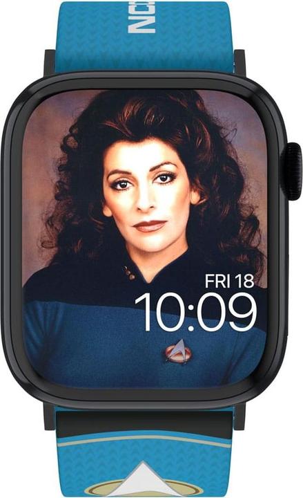 Image du produit Moby Fox Star Trek NG bracelet pour smartwatch Starfleet Sciences (Acier inoxydable, Silicone)