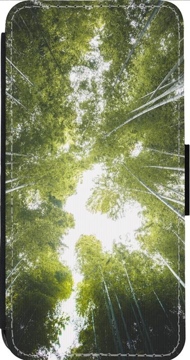Produktbild PhoneLook Hülle Wallet schwarz Spring 23 forest blue sky (Apple iPhone 14 Pro Max)