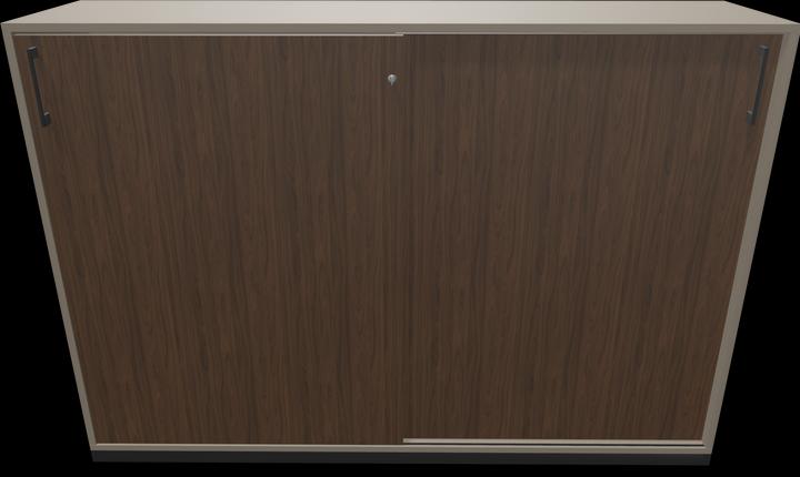 Actual product image Narbutas Choice sliding door cabinet (160 x 40 x 111.5 cm)