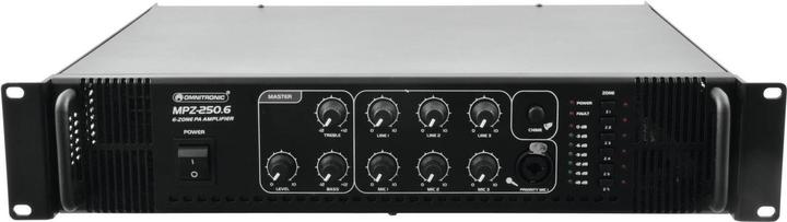 Produktbild Omnitronic MPZ-250.6 Mischverstärker (Verstärker)
