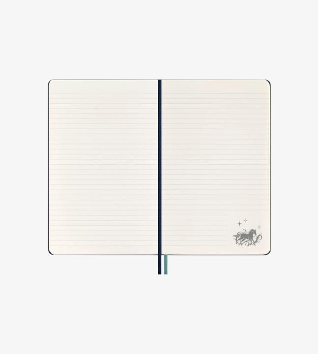 Image du produit Moleskine Harry Potter Patronum (130 x 210 mm, À rayures, Couverture rigide)
