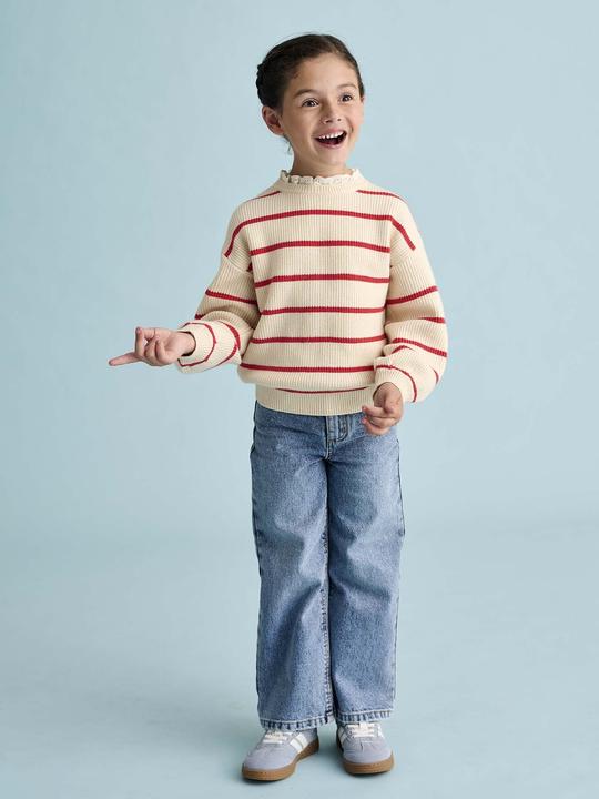 Actual product image Vertbaudet Weite Mädchen Jeans, Hüftweite REGULAR (158)