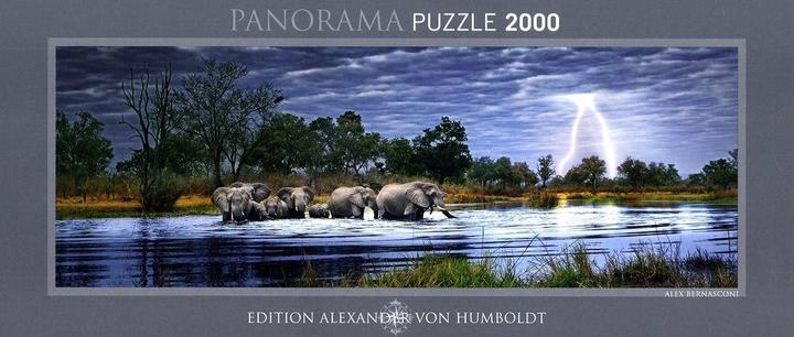Actual product image Heye Herd of Elephants (2000 pieces)