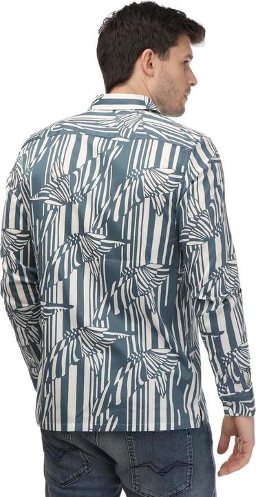 Actual product image Ted Baker Mens Chorley Butterfly Stripe Shirt (S)
