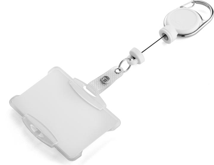 Actual product image Durable Badge holder with clip Extra Strong for 1 company/security badge
