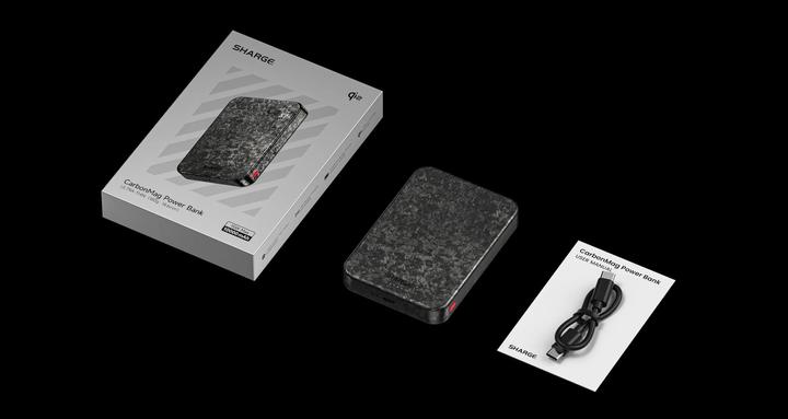Image du produit Sharge CarbonMag (10K) (10000 mAh, 20 W, 38.50 Wh)