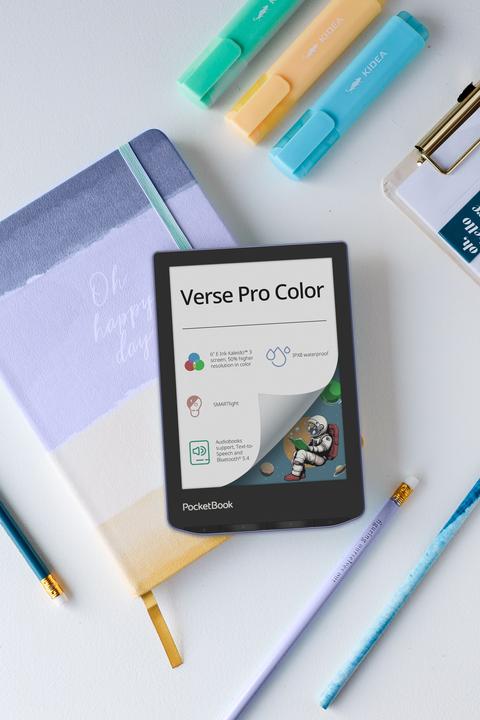Produktbild PocketBook Verse Pro Color (6", 16 GB, Lavender Dream)