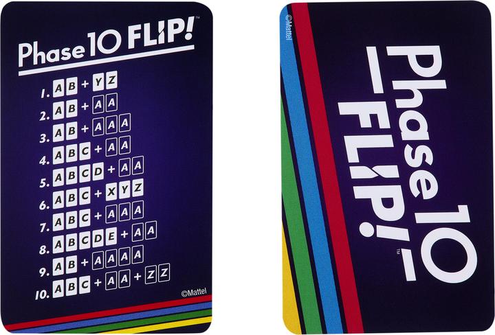 Produktbild Games Phase 10 Flip (Multilingual)