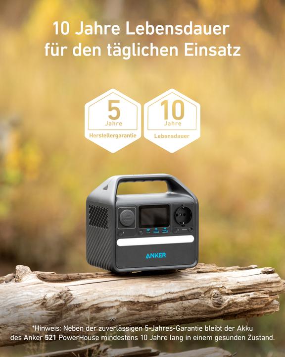 Immagine prodotto Anker 521 PowerHouse (256 Wh, 4.34 kg)