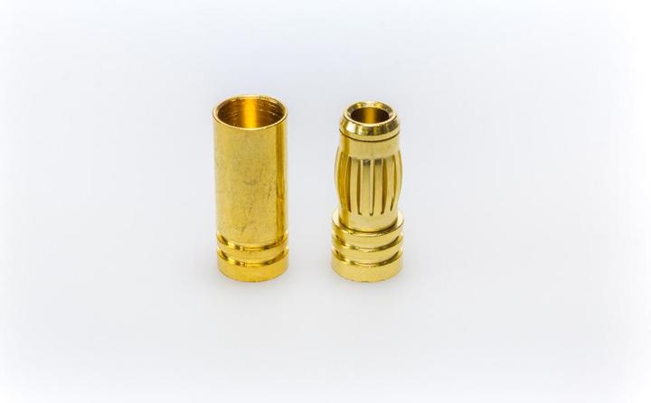 Image du produit Swaytronic Système de connexion LiPo 8mm plaqué or 10 paires