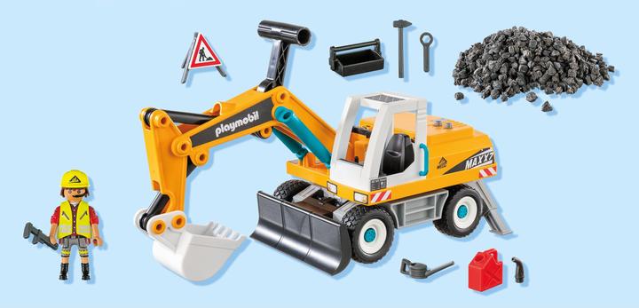 Actual product image Playmobil Excavator (71749, Playmobil Action Heroes)
