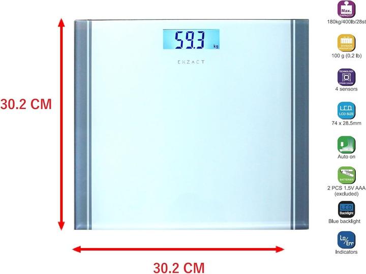 Produktbild Exzact Personenwaage (180 kg)