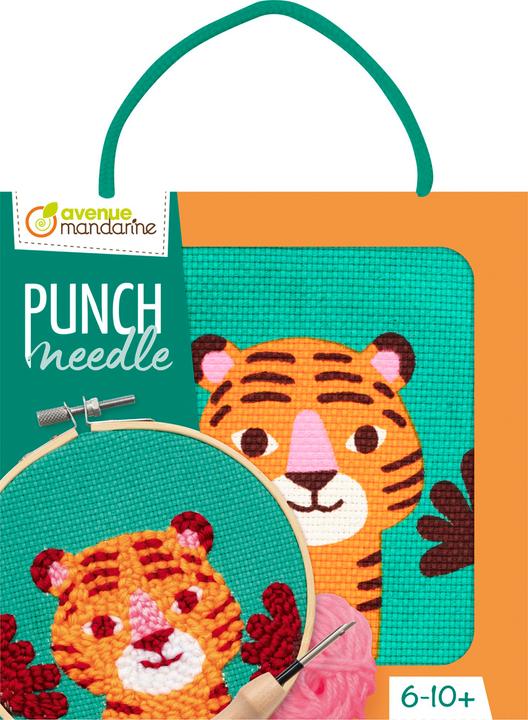 Actual product image Clairefontaine Punch Needle, Tiger