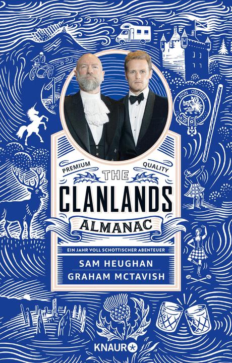 Actual product image The Clanlands Almanac (German, Sam Heughan, Graham McTavish, Barbara Schnell, 2023)