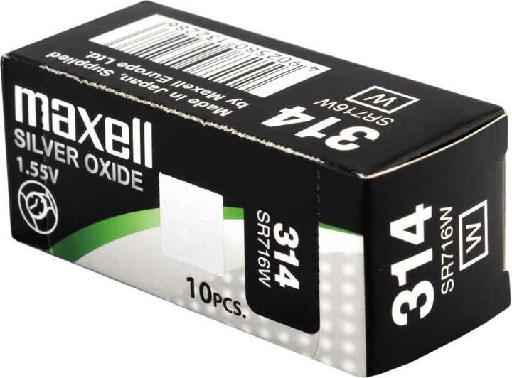 Produktbild Maxell Knopfzelle SR716W 10 Stück (10 Stk., CR2025, 21 mAh)